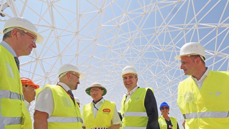 Predsjednik Vlade Milanović obišao gradilište novog putničkog terminala: Zagreb će imati moderan europski aerodrom